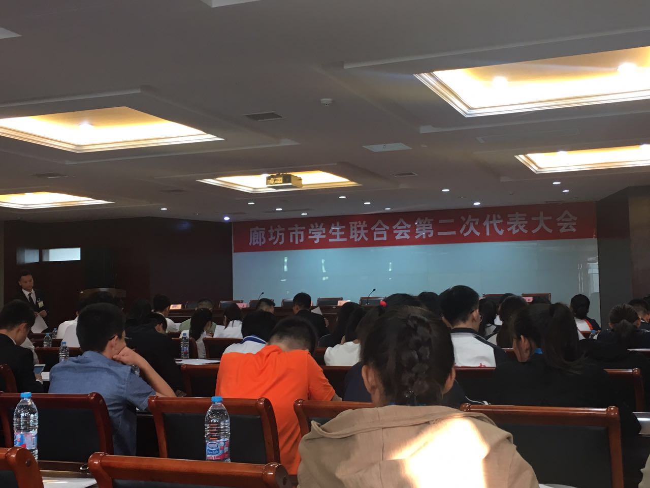 市學生聯(lián)合會第二次代表大會在北華航天工業(yè)學院召開