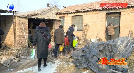 新春送福第十五路小分隊走進安次區(qū)碼頭鎮(zhèn)