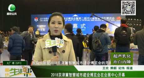 2018京津冀智慧城市建設(shè)博覽會在會展中心開幕