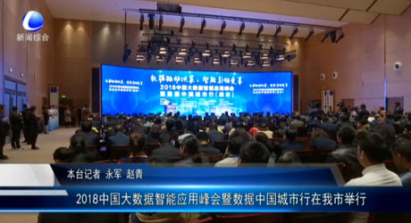 2018年中國大數(shù)據(jù)智能應(yīng)用峰會(huì)暨數(shù)據(jù)中國城市行在我市舉行
