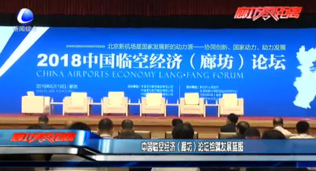 中國臨空經(jīng)濟(jì)（廊坊）論壇繪就發(fā)展藍(lán)圖