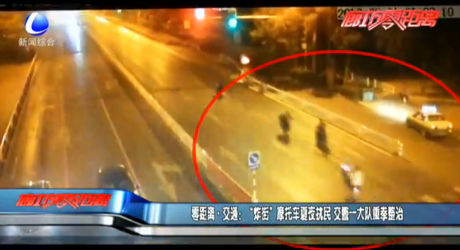 “炸街”摩托車夏夜擾民 交警一大隊(duì)重拳整治