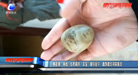 零距離·熱線：多年前的“羊?qū)殹绷舸嬷两?真?zhèn)坞y定尋求鑒定