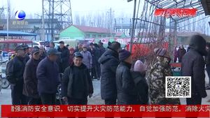 東張務村新春送關懷 562位老人喜領過年慰問金