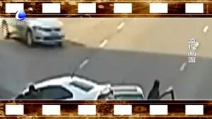 開(kāi)車撿眼鏡 失控釀事故