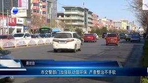 市交警部門(mén)加強(qiáng)聯(lián)動(dòng)倡環(huán)保 嚴(yán)查整治不手軟