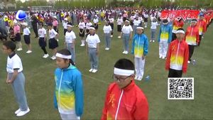 快樂學(xué)習(xí) 健康第一 北京八中固安分校讓學(xué)生享受運(yùn)動的快樂