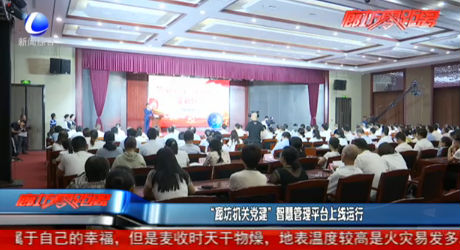 “廊坊機關黨建”智慧管理平臺上線運行