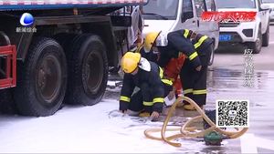 安次區(qū)開展2019危險(xiǎn)化學(xué)品泄露事故應(yīng)急救援演練