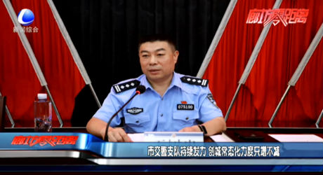 市交警支隊持續(xù)發(fā)力 創(chuàng)城常態(tài)化力度只增不減