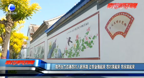 我市全力改善農(nóng)村人居環(huán)境 讓農(nóng)業(yè)強起來 農(nóng)村美起來 農(nóng)民富起來