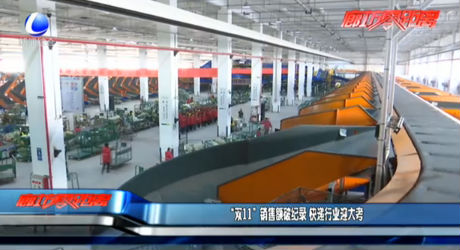 “雙11”銷(xiāo)售額破紀(jì)錄 快遞行業(yè)迎大考