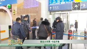 春運(yùn)火車票開售