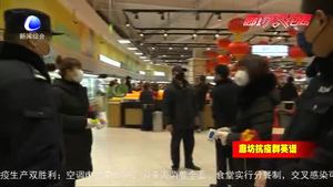 堅守戰(zhàn)“疫”陣地 基層民警在行動