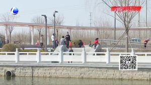 初春的裕龍河公園 處處充滿幸福的味道