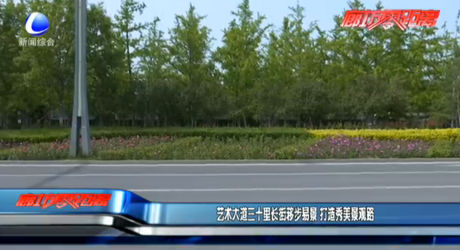 藝術大道三十里長街移步易景 打造秀美景觀路
