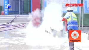 廊坊開發(fā)區(qū)舉行“全國第19個安全生產月”活動暨“消防救援演練”