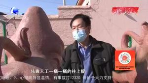 草根農(nóng)民王子然：創(chuàng)作大型牛雕塑 迎接牛年的到來(lái)