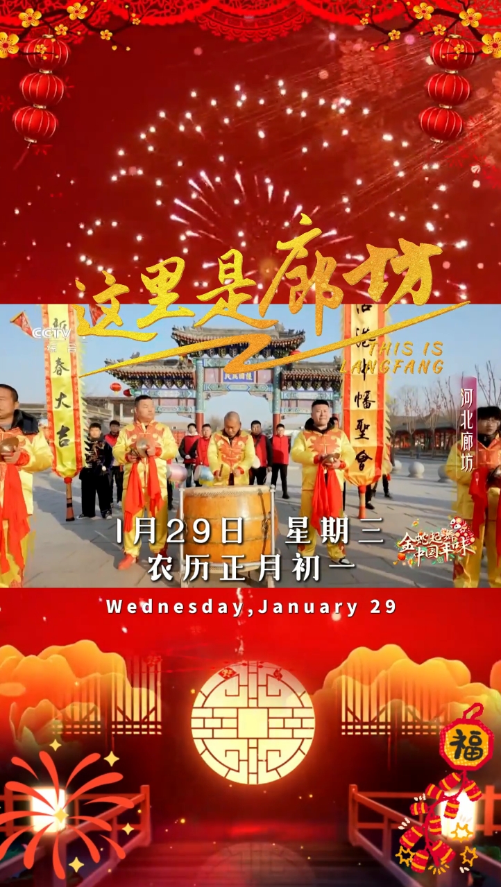 【這里是廊坊】金蛇狂舞 中國(guó)年味 廊坊上央視特別節(jié)目啦