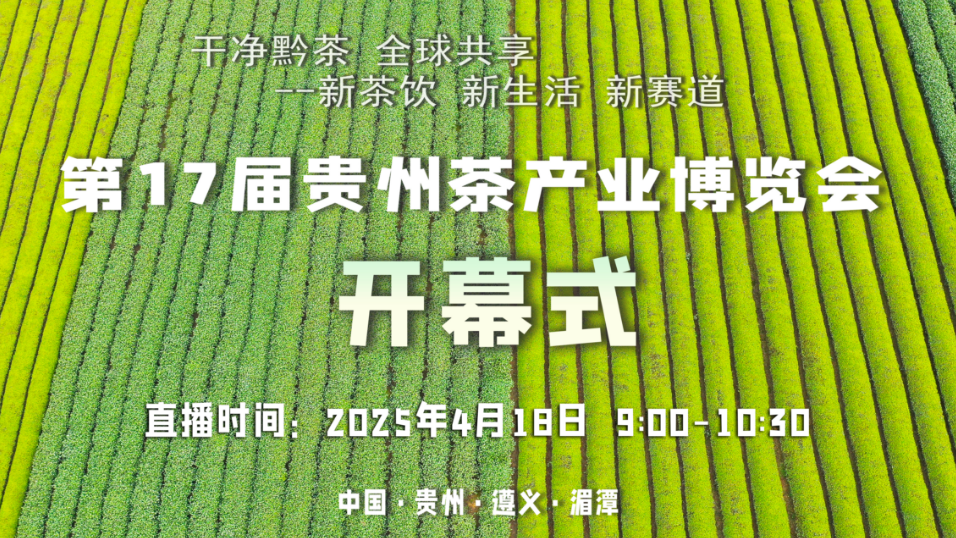 干凈黔茶 全球共享丨第17屆貴州茶產(chǎn)業(yè)博覽會(huì)開幕式