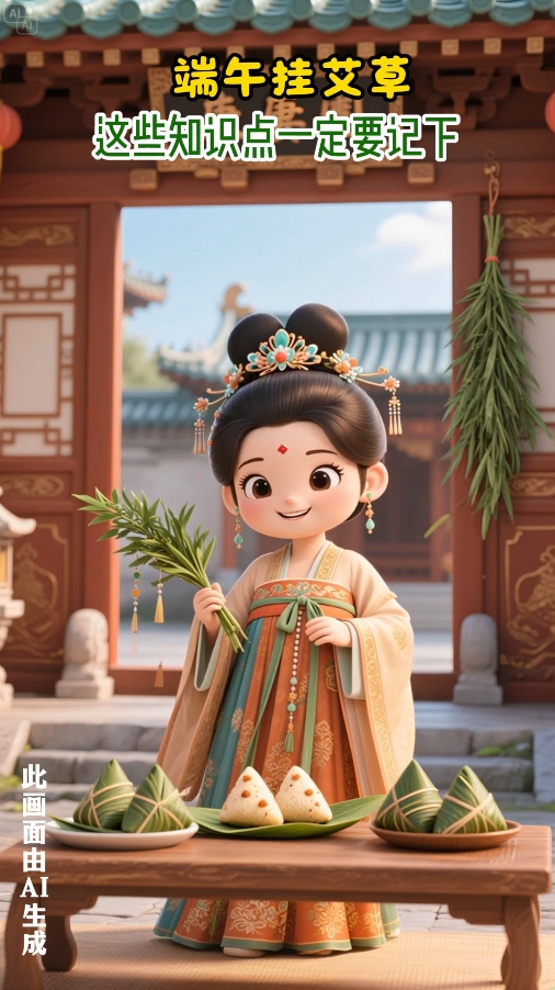 AI短視頻丨端午掛艾草 這些知識(shí)點(diǎn)一定要記下