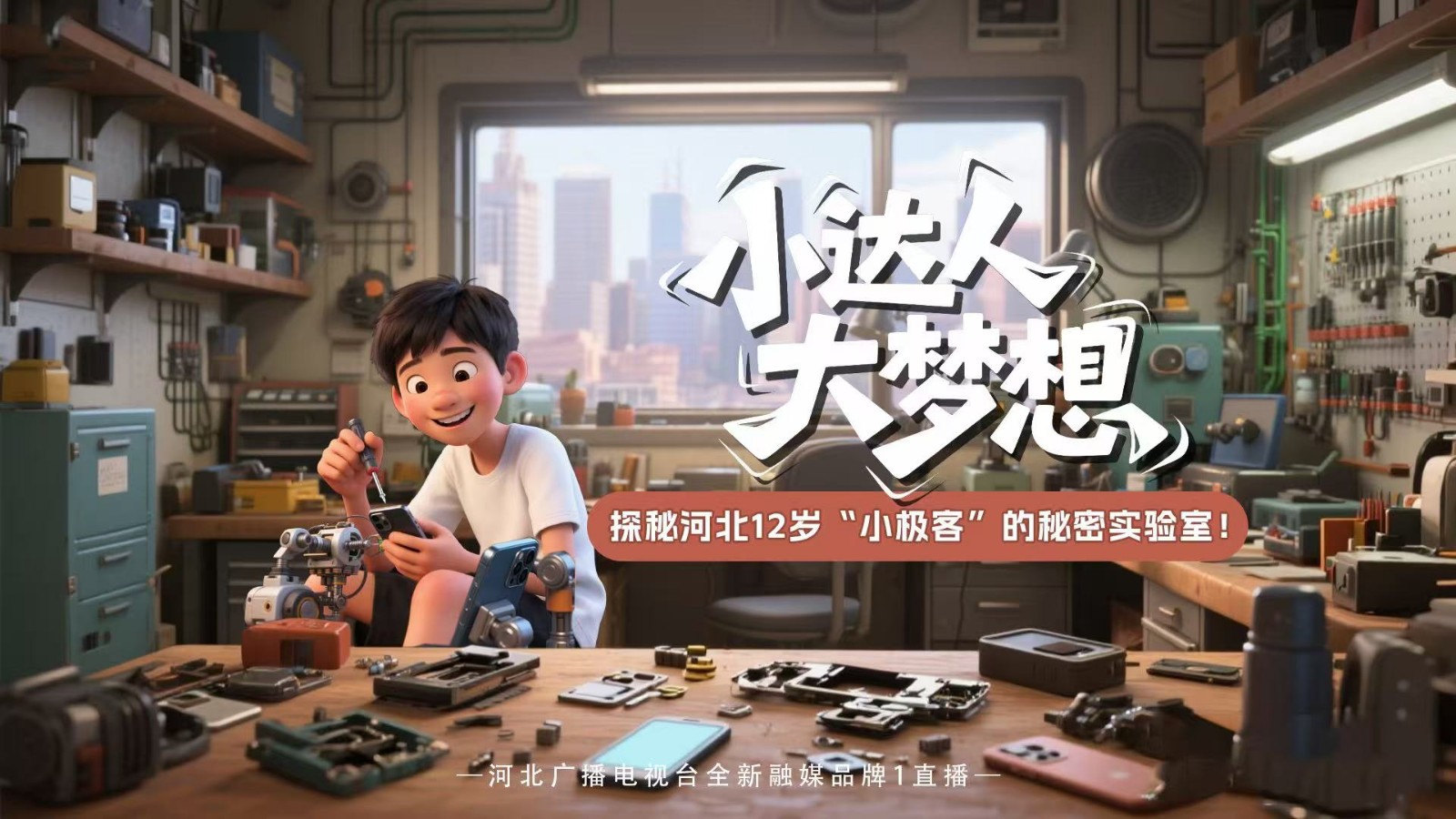 探訪！沉迷維修事業(yè)的小孩哥 走進(jìn)12歲少年極客造夢實驗室